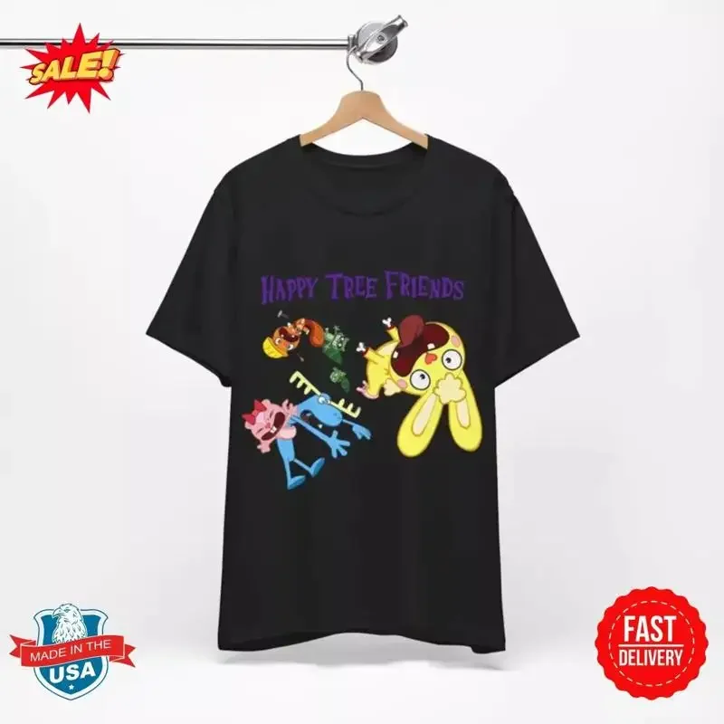 Happy Tree Friends Cartoon T Shirt S 5XL