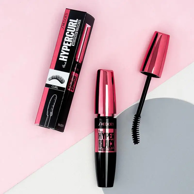 4D Mascara allungamento ciglia nere Extension ciglia ciglia pennello trucco di bellezza Mascara colorato a lunga tenuta cosmetici per gli occhi