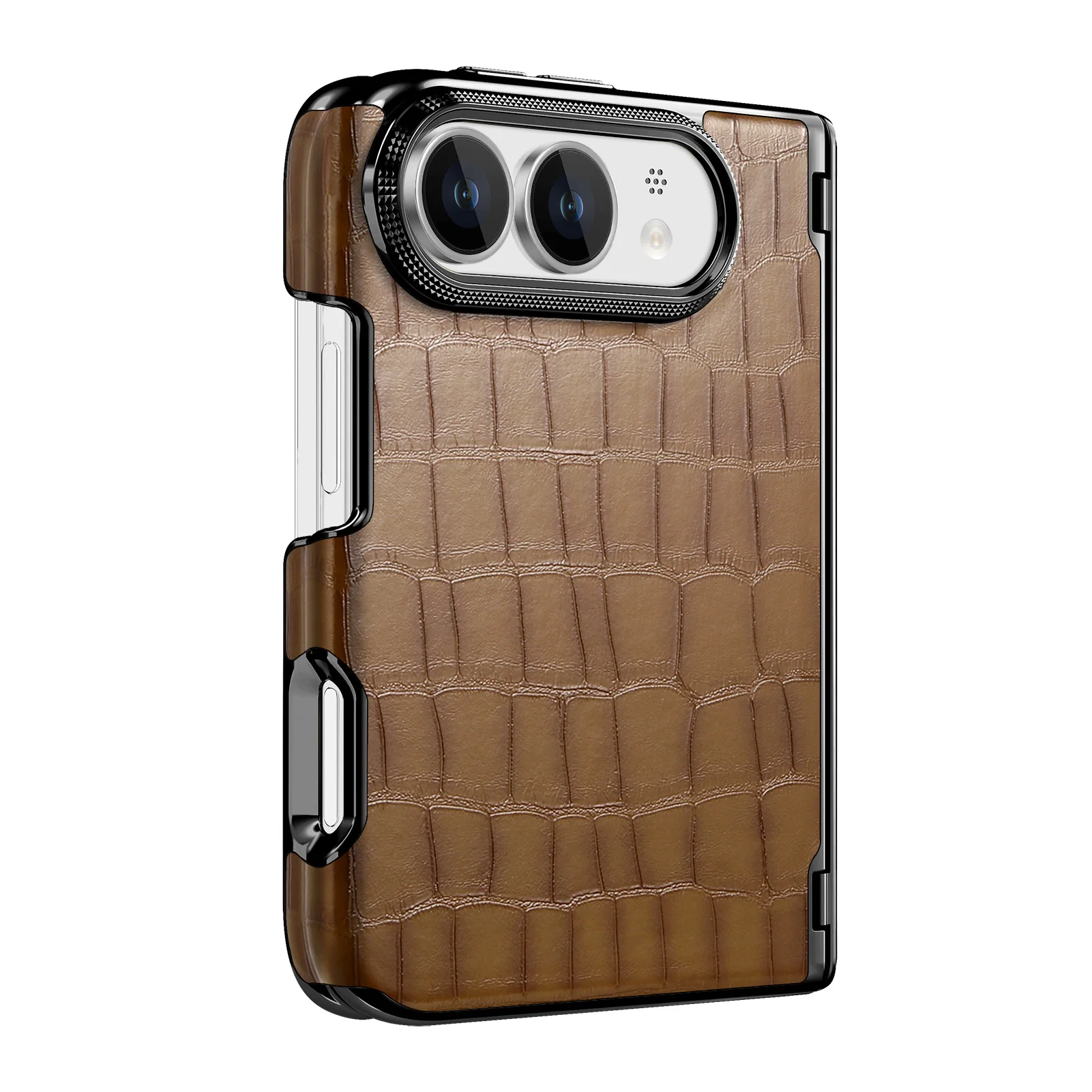 For iPhone Duo 5G Case Luxury Leather Matte Skin-Friendly Shockproof Protection Hard Back Cover Accessories For iPhone 18 Fold