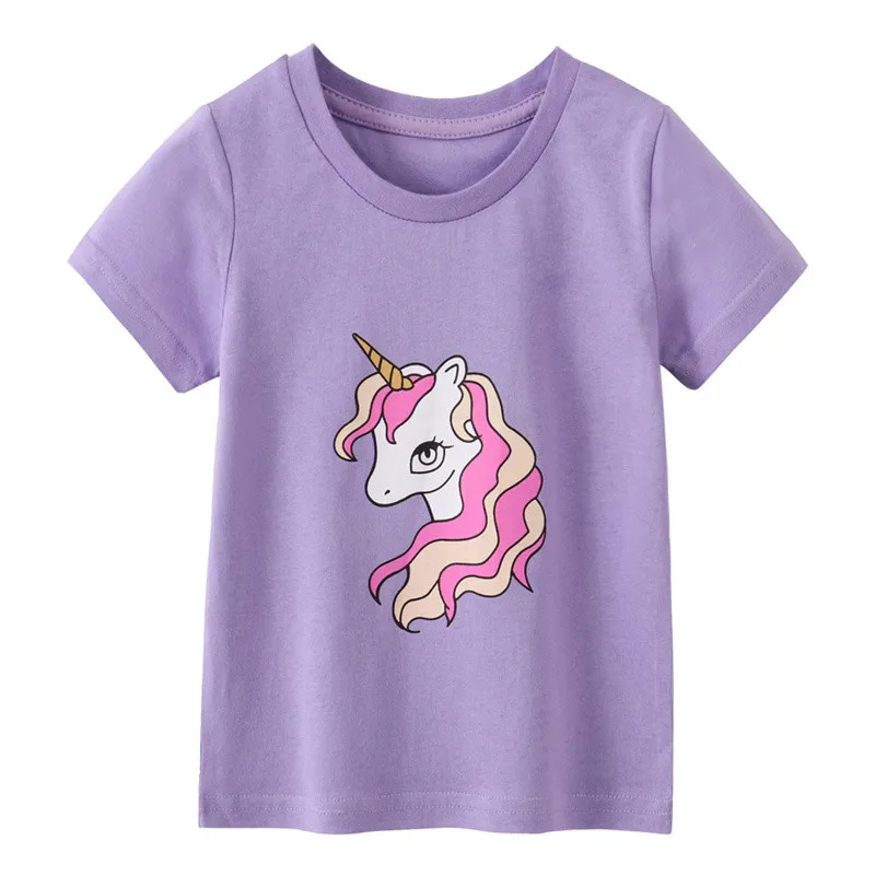 

Zeebread 2-7T New Arrival Baby Cotton T shirts With Unicorn Print Hot Selling Boys Summer Tees Tops Short Sleeve Shirts Clothes