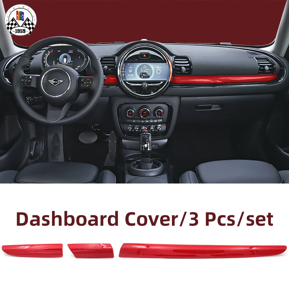 Brand New ABS Material UV Protected Dashboard Cover Trim Modify Part  For Mini Clubman F54 Only (3pcs/Set)