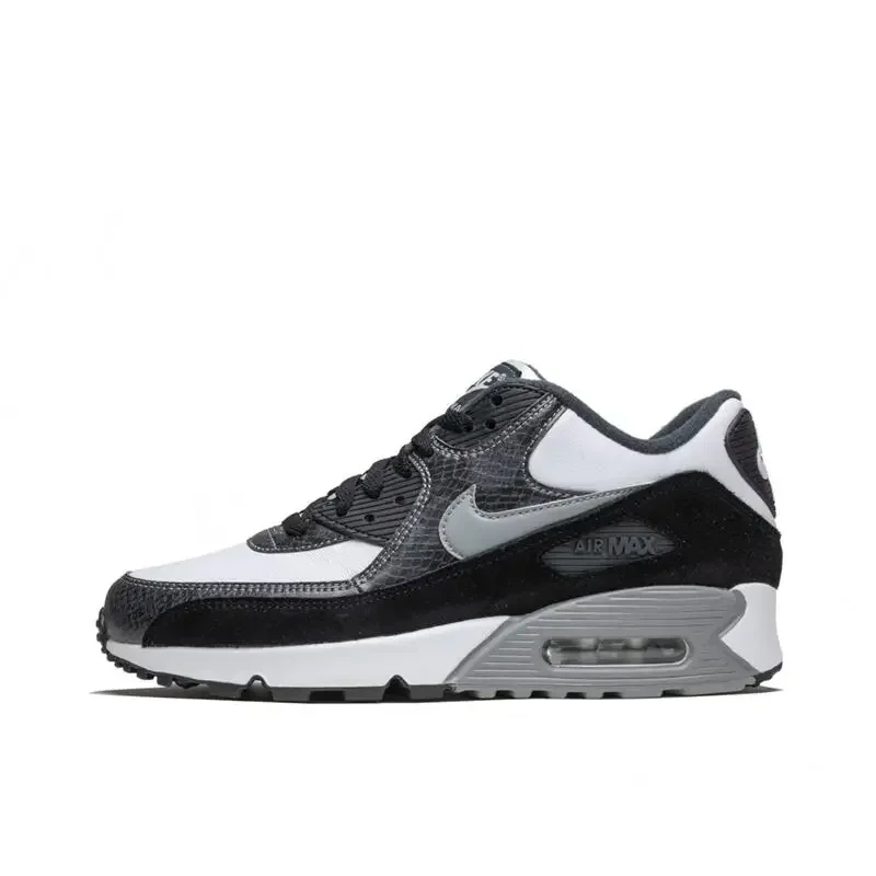 

Nike Air Max 90, женские дышащие вафельные туфли черного цвета в стиле ретро, нескользящая амортизирующая повседневная обувь CD0916-100