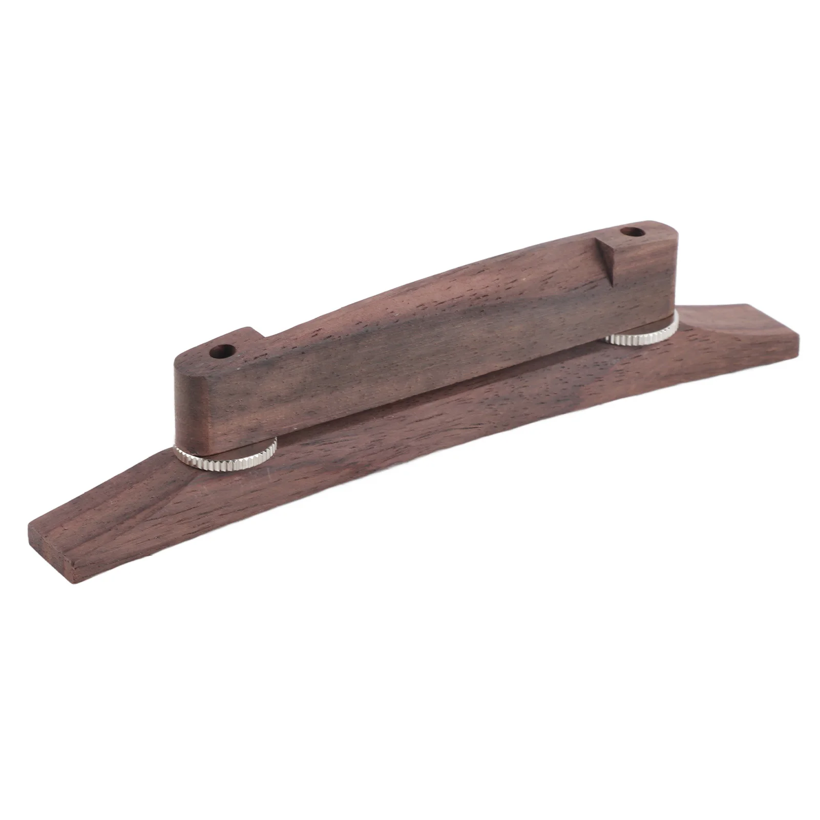 Ebony Archtop Bridge Jazz Guitar Bridge Floating Archtop Bridge with Adjustable Thumbwheel for Archtop Guitars Guitar Bridge