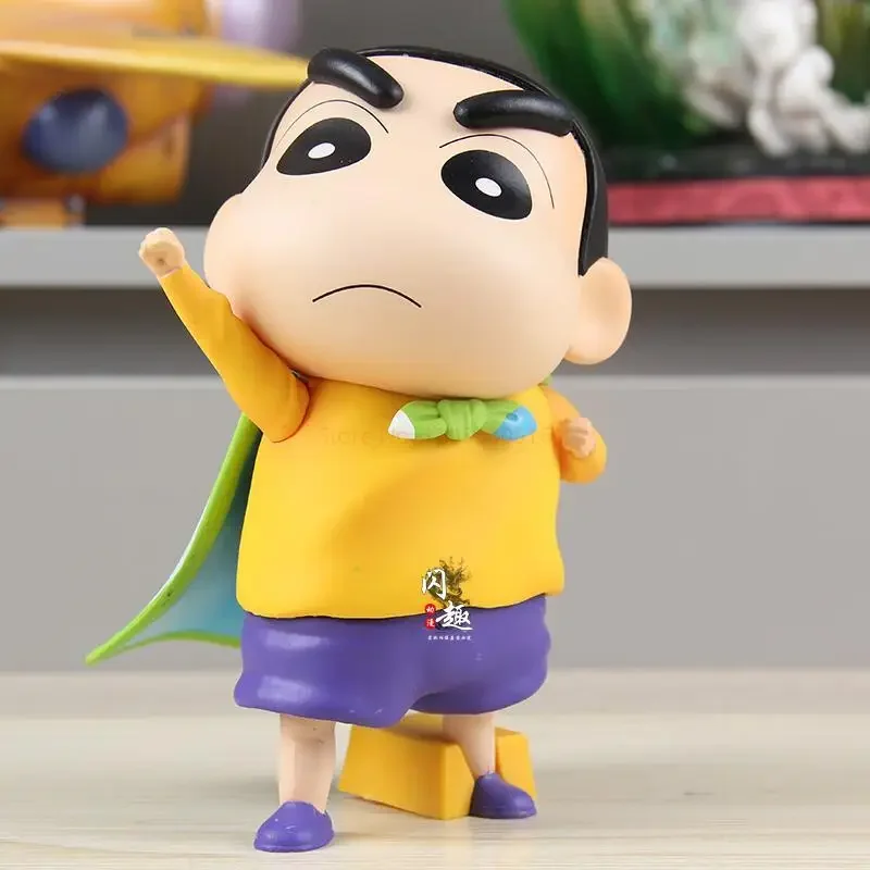 

Kawaii Аниме Crayon Shin-Chan экшн-фигурки Shin Chan Cos Фигурки игрушки куклы Коллекция ПВХ модели куклы Gk статуя подарок для детей