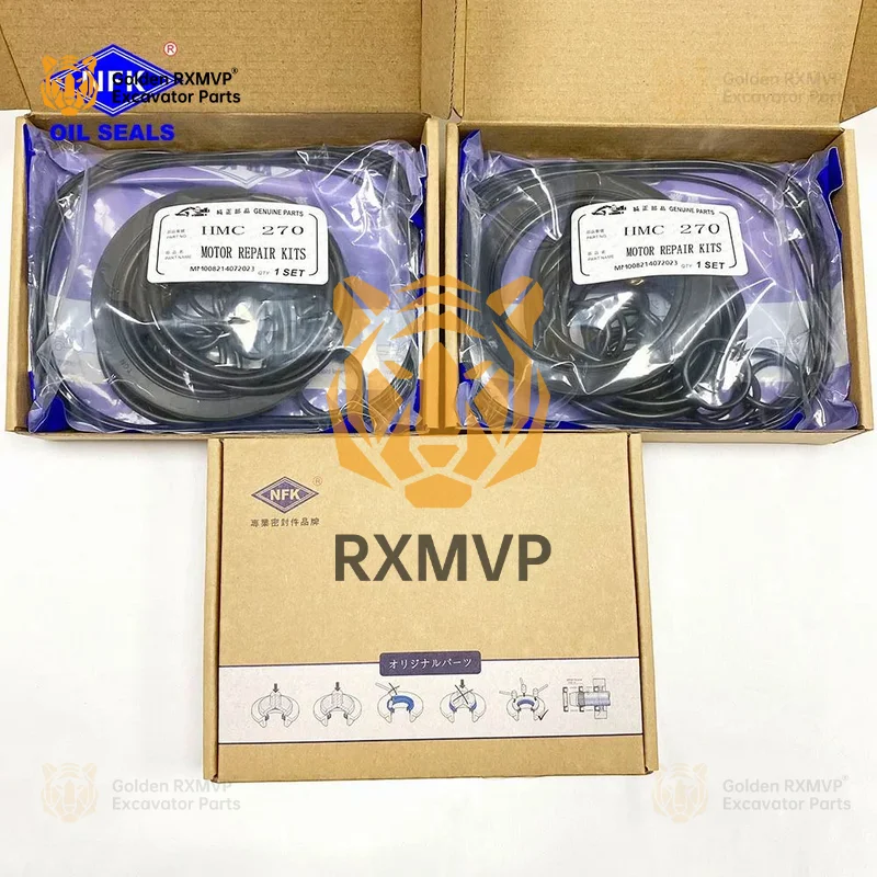 For XMVP Boats And Ships Hmc Series Hmc270 Kawasaki Staffa Radial Piston Hydraulic Motor Parts Ship Seal Kits Excavator