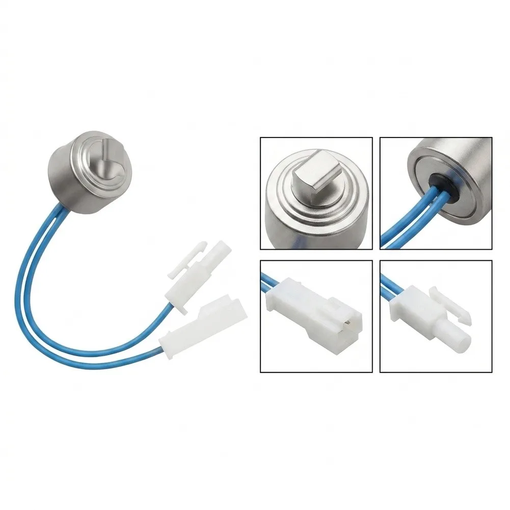 Steel Defrost Thermostat Temperature Sensor For Refrigerator Defrosting Cycle Control Cooling System Repair Part