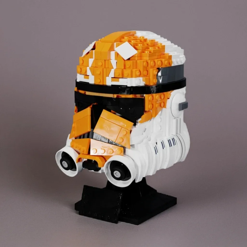 

981Pcs 332nd Company Helmet MOC Star Batter Clone Trooper Helmet Education Building Blocks Gift