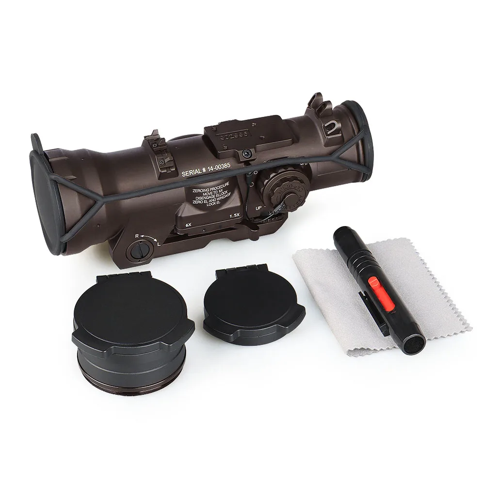 

PPT-Optical Sight - Flat Dark Earth RivleScope, оптический прицел, новая двойная роль SpecterDR, 1,5X6X7,62, PP1-0409