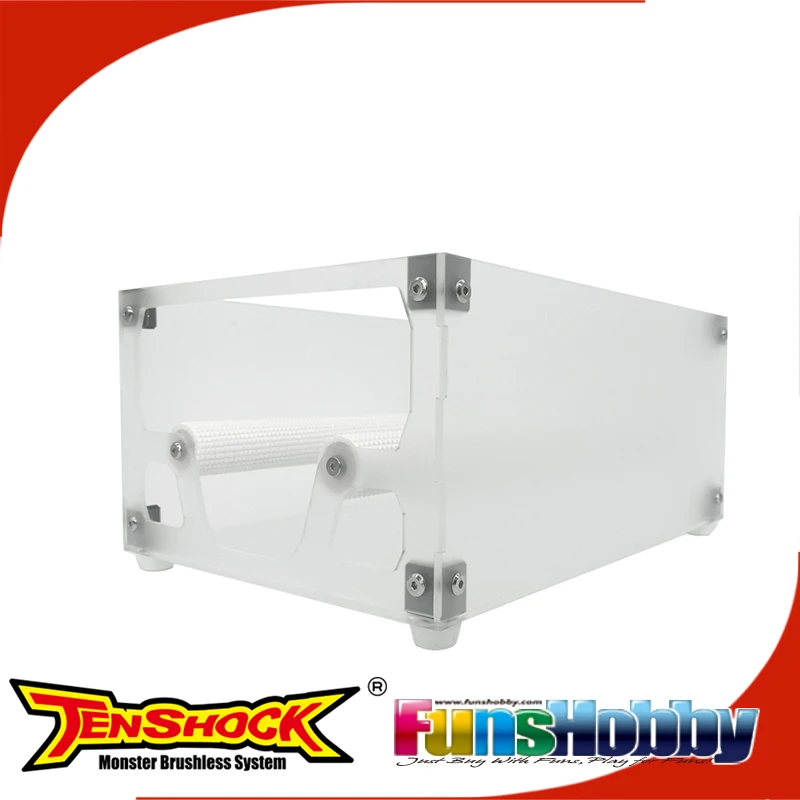 Tenshock combinação portable carrier boat titular expositor kit para mini barco mini mono mini eco