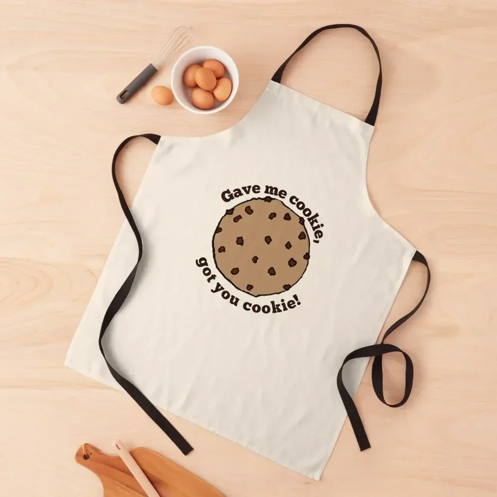 

Gave me cookie, got you cookie Apron chef costume Kitchen Utensils Kitchen Women Utensils For Kitchen Apron