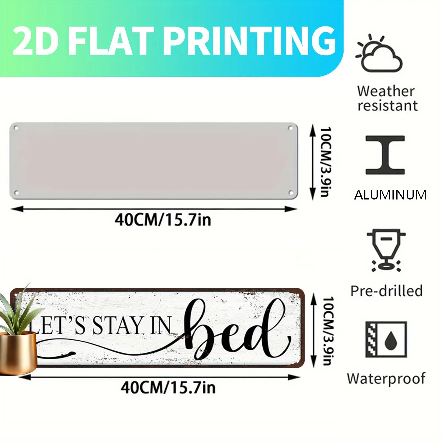 Custom 2D Flat 
