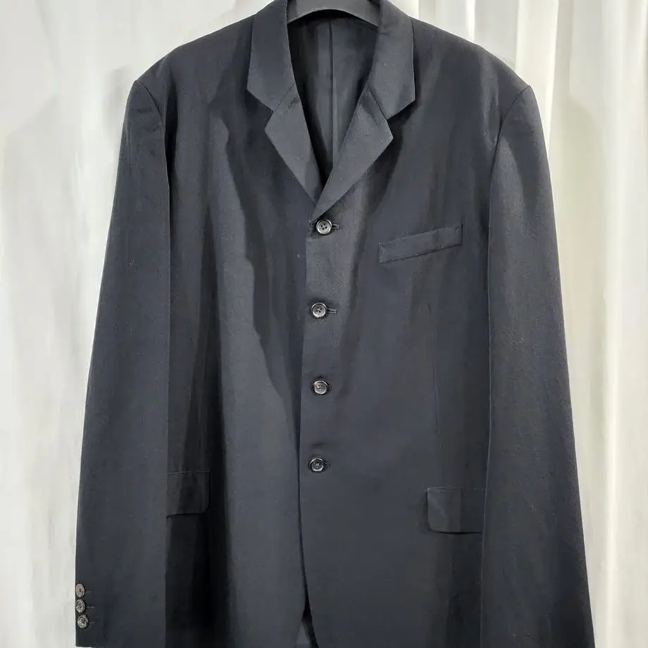 

ТОП-ЯМАМОТО ® Мужской фрак на одной пуговице в деловом стиле, свободный повседневный деловой костюм для отдыха