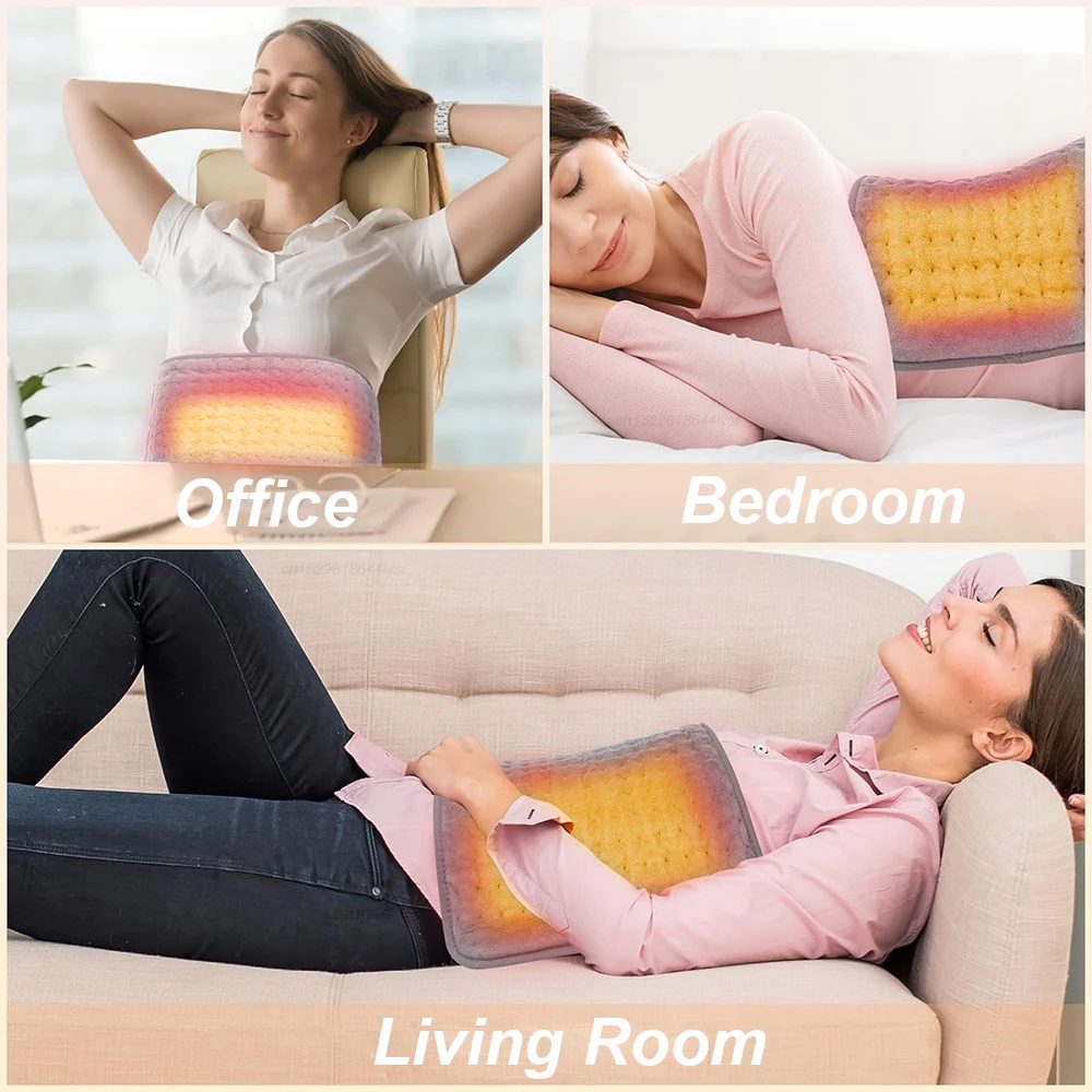 Electric Blanket Heating Pad for Bed Thermal Mattress Heated Mat Body Warmer Soft Heating Pad for Back Pain and Cramps Relief