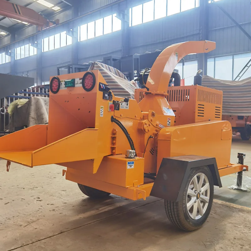 2025 آلات الغابات بالديزل، آلة تقطيع الأشجار الهيدروليكية، مطحنة الجذع، تقطيع الخشب الصناعي