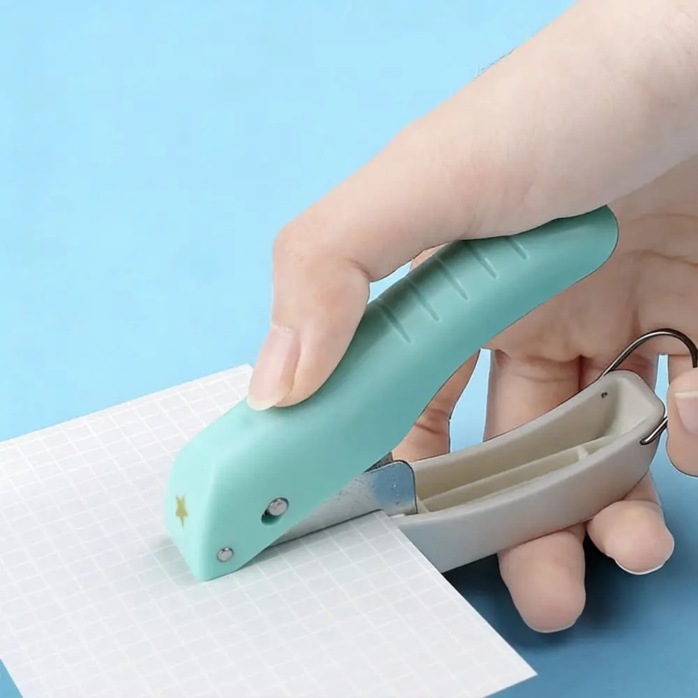 Multi-functional Mini Hand Hole Puncher Aperture 1.5-6mm DIY Scrapbook Manual Hole Punch Embossing Tool Plastic Paper Punch