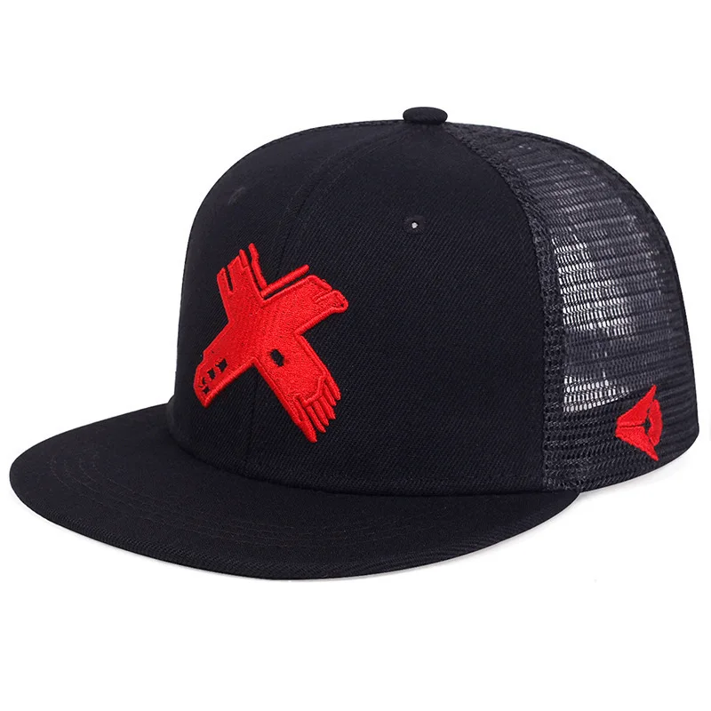 IPC Neue Unisex Einfache Buchstabe X Stickerei Hip-hop Hüte Frühling Herbst Im Freien Einstellbare Casual Baseball Caps Sonnenschutz Hut – Detail 6