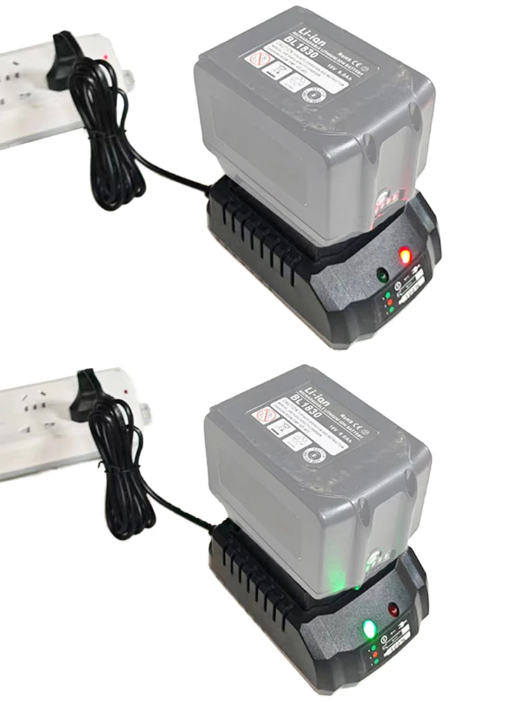 

Lithium Power Tool Accessories Parts For Makita 18V DC18RC BL1830 BL1815 Hong Song DC Socket Input 21V Li-Ion Battery Charger