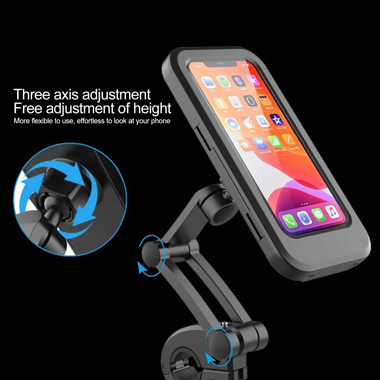 

Противоугонное крепление для телефона на руль велосипеда, легко собирается, крепление на руль, держатель для телефона, аксессуары для крепления на велосипед