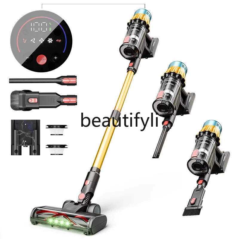 Wireless vacuum cleaner household large suction high power handheld portable vacuum cleaner