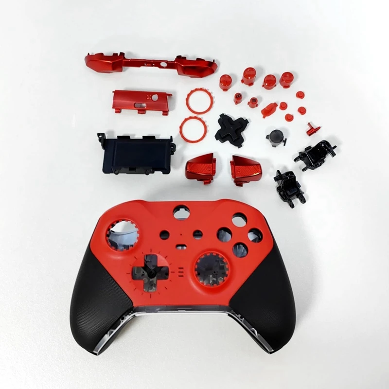 HFES For  Elite Series 2 Core Controller Full Set Housing Shell Case Cover Faceplates Frame ABXY LT RT Buttons LB RB Kit