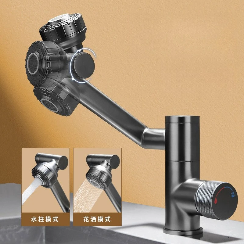 

Digital Display Rotating Basin Faucets Mechanical Arm Display Temperature Basin Faucets Home Improvement Der Wasserhahn YSSLT
