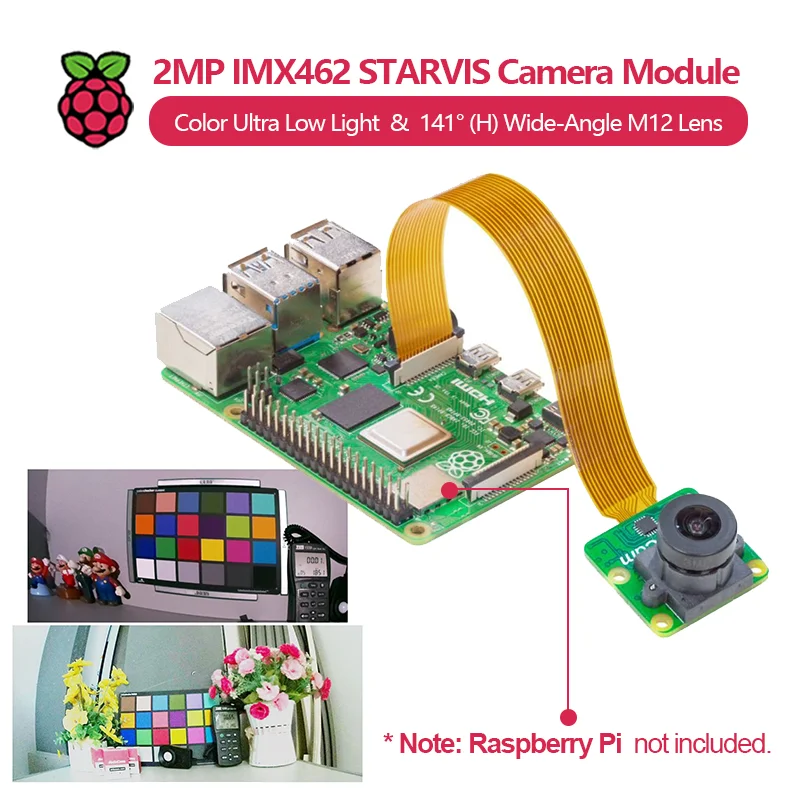 2MP IMX462 カラー超低照度 STARVIS カメラ モジュール (141 付き