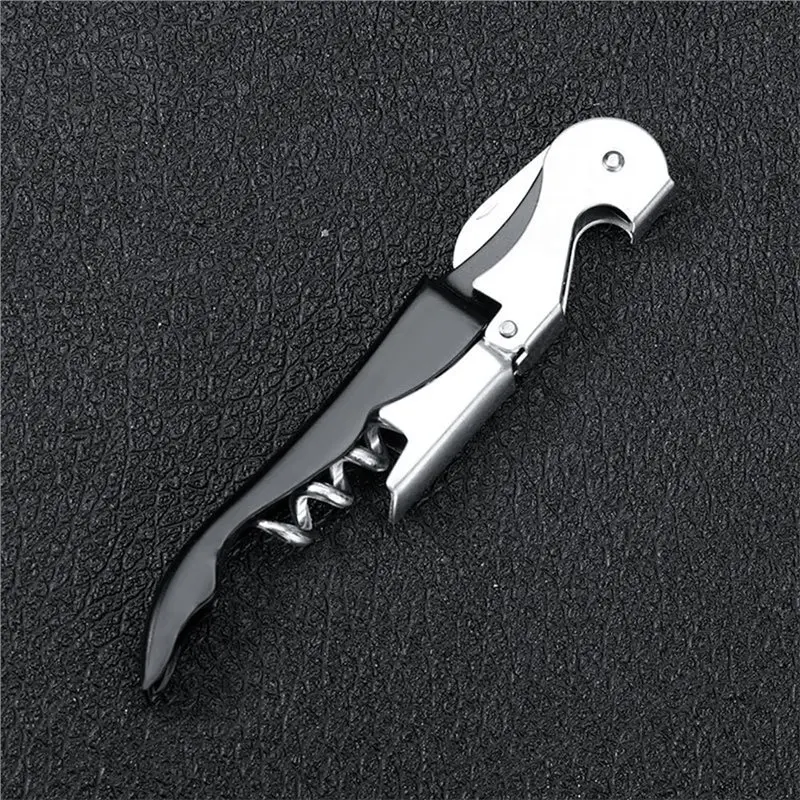 Year-Round Sale Wine Opener Waiter Corkscrew Wine Key Serrated Foil Cutter Bottle Opener
