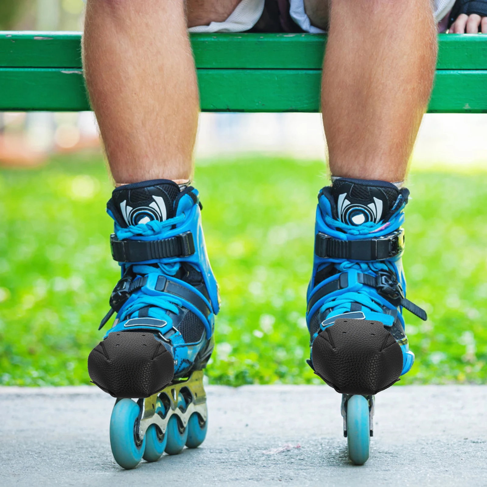 

Detachable Skate Boots Protective Sleeve Roller Skates Toe Walker Shoes Protector Covers Accessories Durable Team Sports