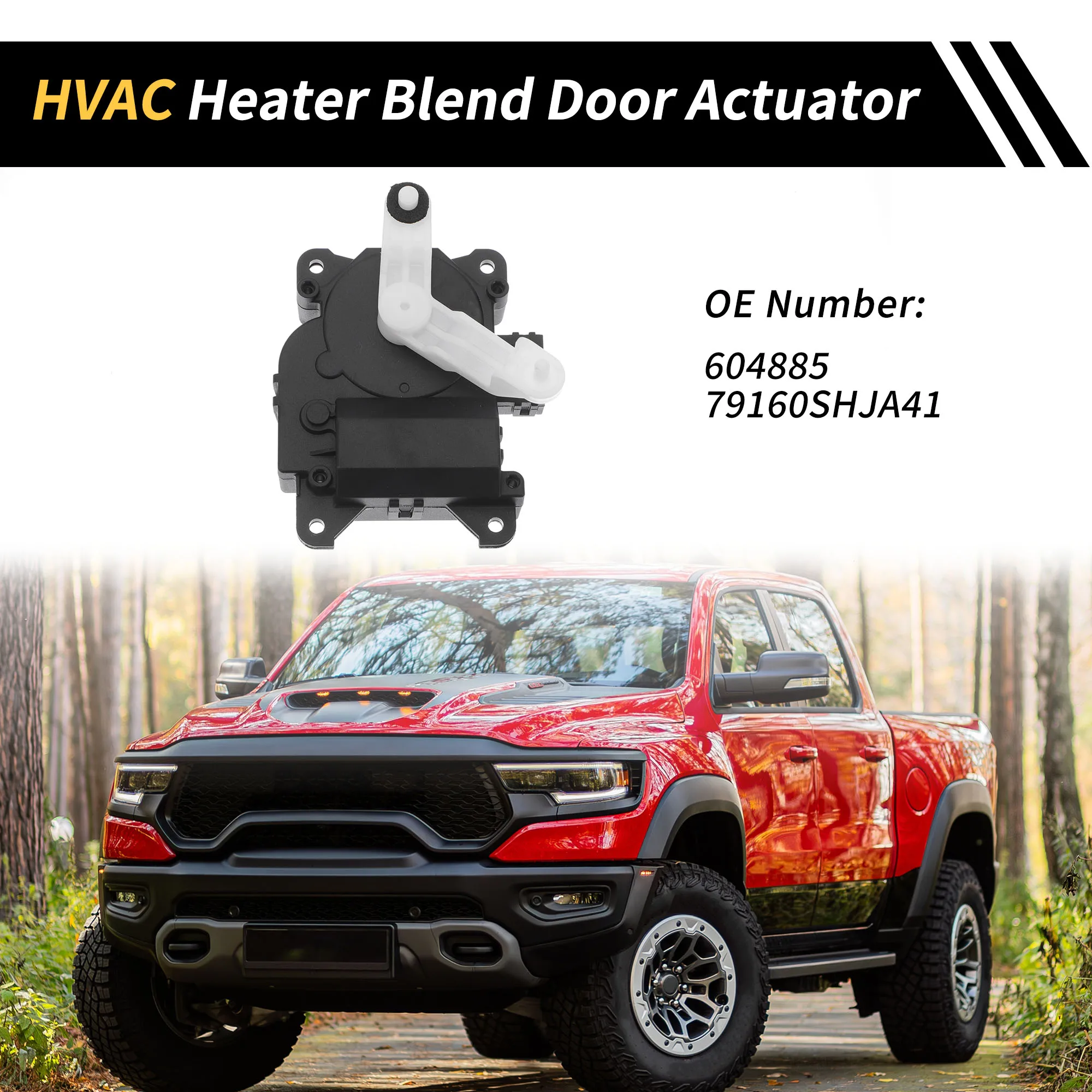 UXCELL HVAC Air Door Actuator Heater Blend untuk Honda Odyssey EX 2005-2010 No.604885