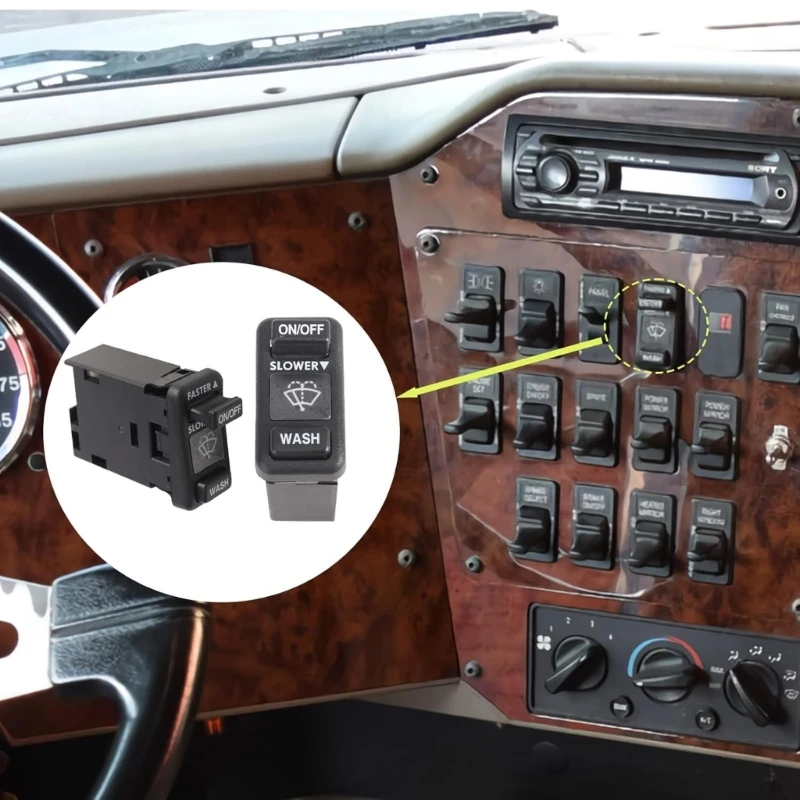 

Переключатели стеклоочистителей A2UC для грузовиков 5500, 5600, 5900, 9100, 9200, 2000–2010 годы выпуска