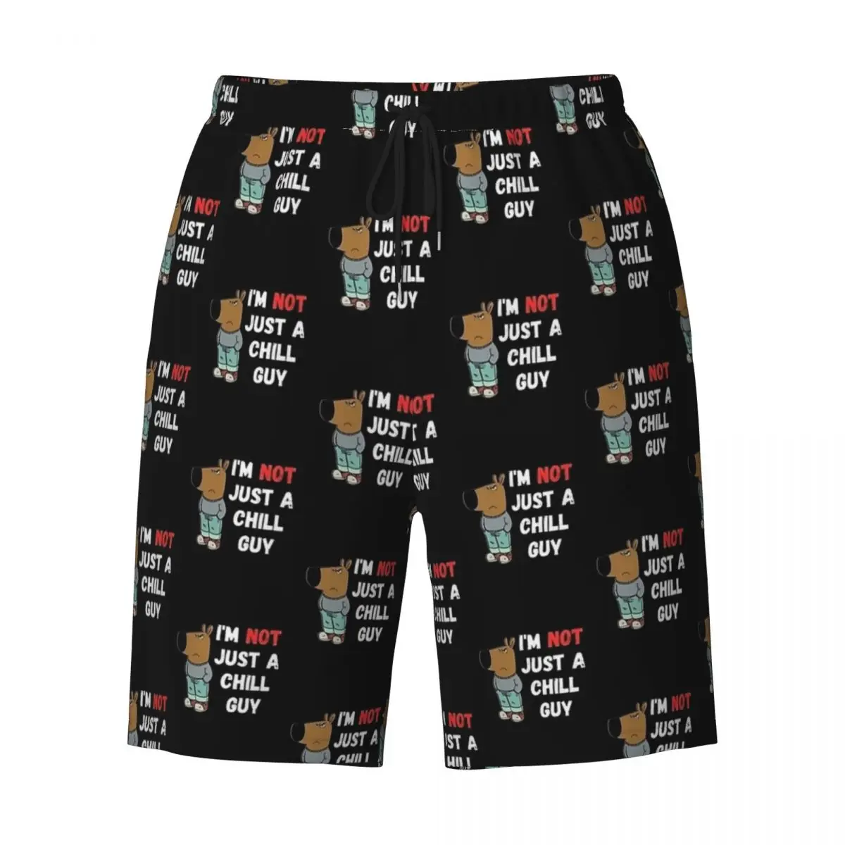 Maiôs eu sou apenas um cara frio meme shorts de ginásio verão engraçado praia calças curtas design masculino esportes surf respirável troncos de natação