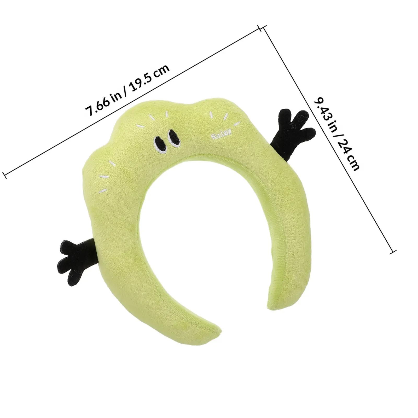 Soft Gentle Women Hairband for Washing Face Applying Makeup Spa Routine Cute 3D Design Versatile Styling Daily Wear Fun
