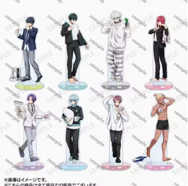 

Аниме «Синий замок» Isagi Yoichi Bachira Meguru, фигурка-подставка, акриловая модель, коллекция тарелок, настольный декор, подарки