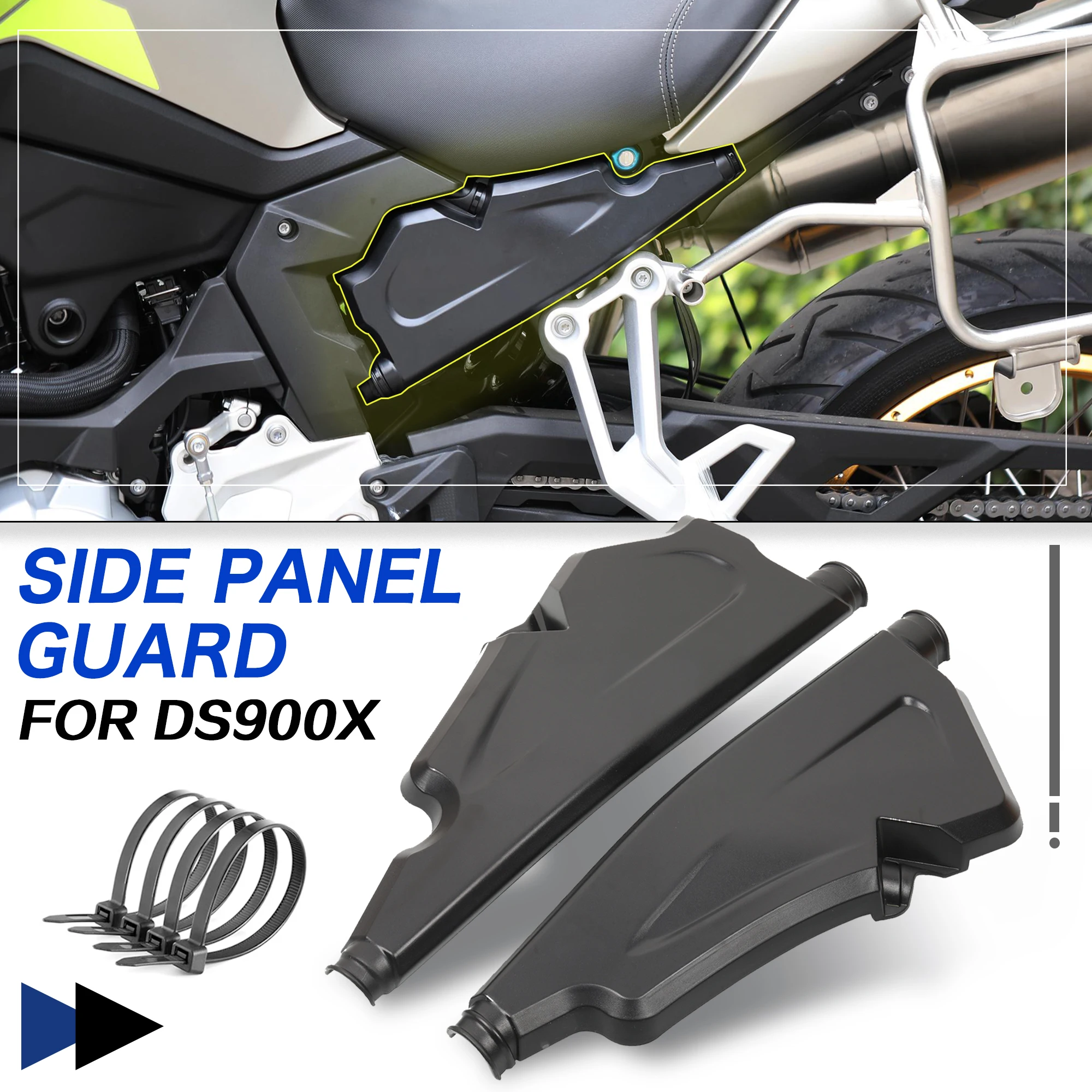 FOR LONCIN VOGE 900DS 900DSX Motorcycle DS900X Left&Right Side Panel Infill Frame Guard Protector Cover DSX900 DSX DS 900