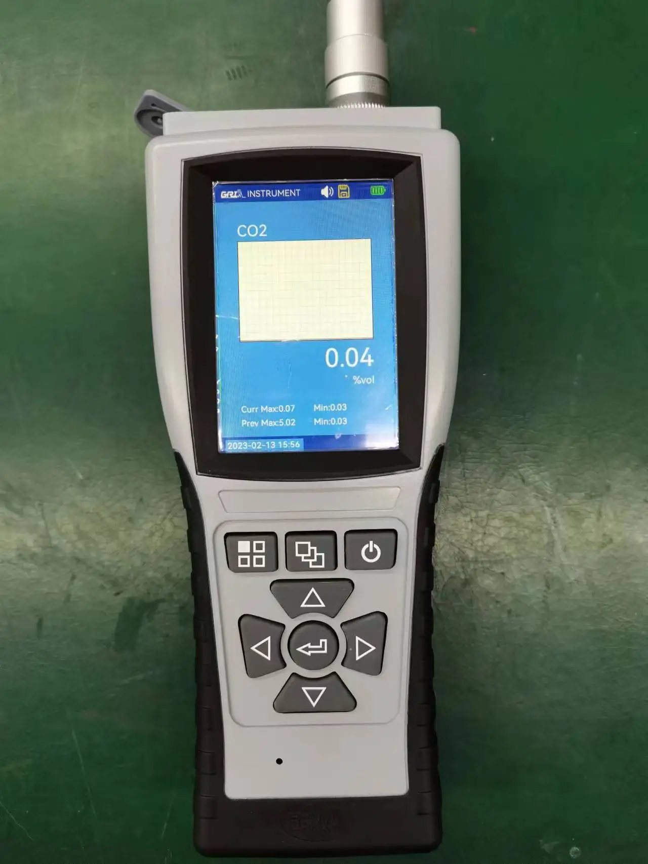 

Портативный газоанализатор концентрации CO2 Nick 2026