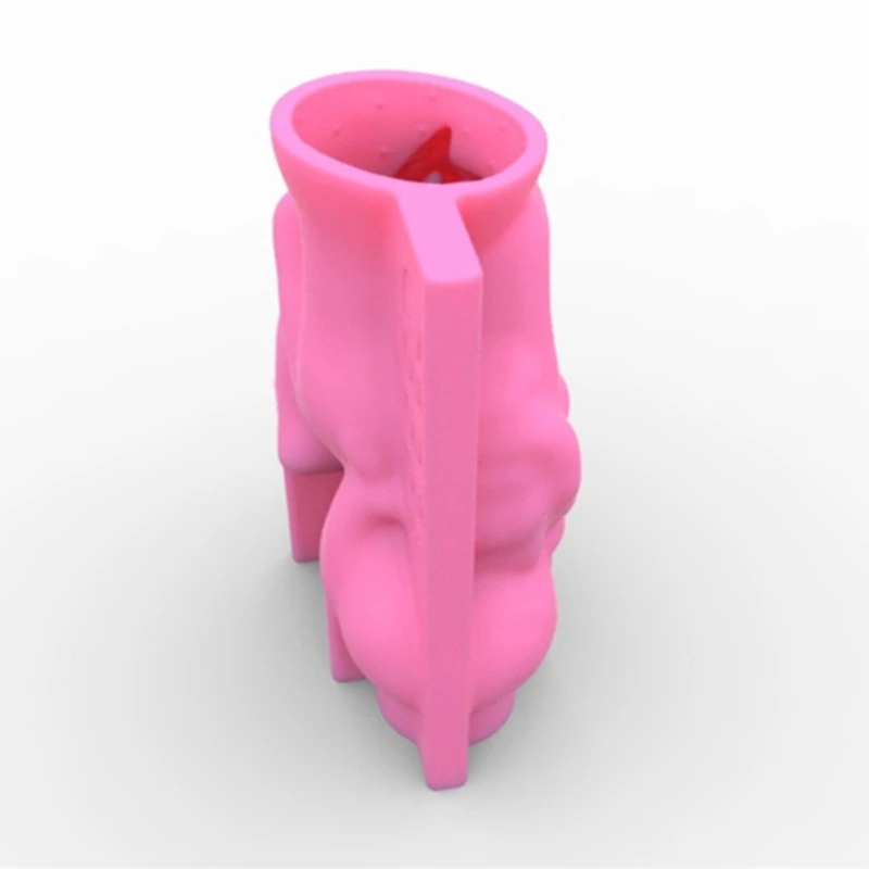 Imagem -05 - Molde de Silicone para Vaso de Concreto Suporte da Planta Cimento Argila Conch Girl Gypsum Faça Você Mesmo Suculentas Vaso R3mc