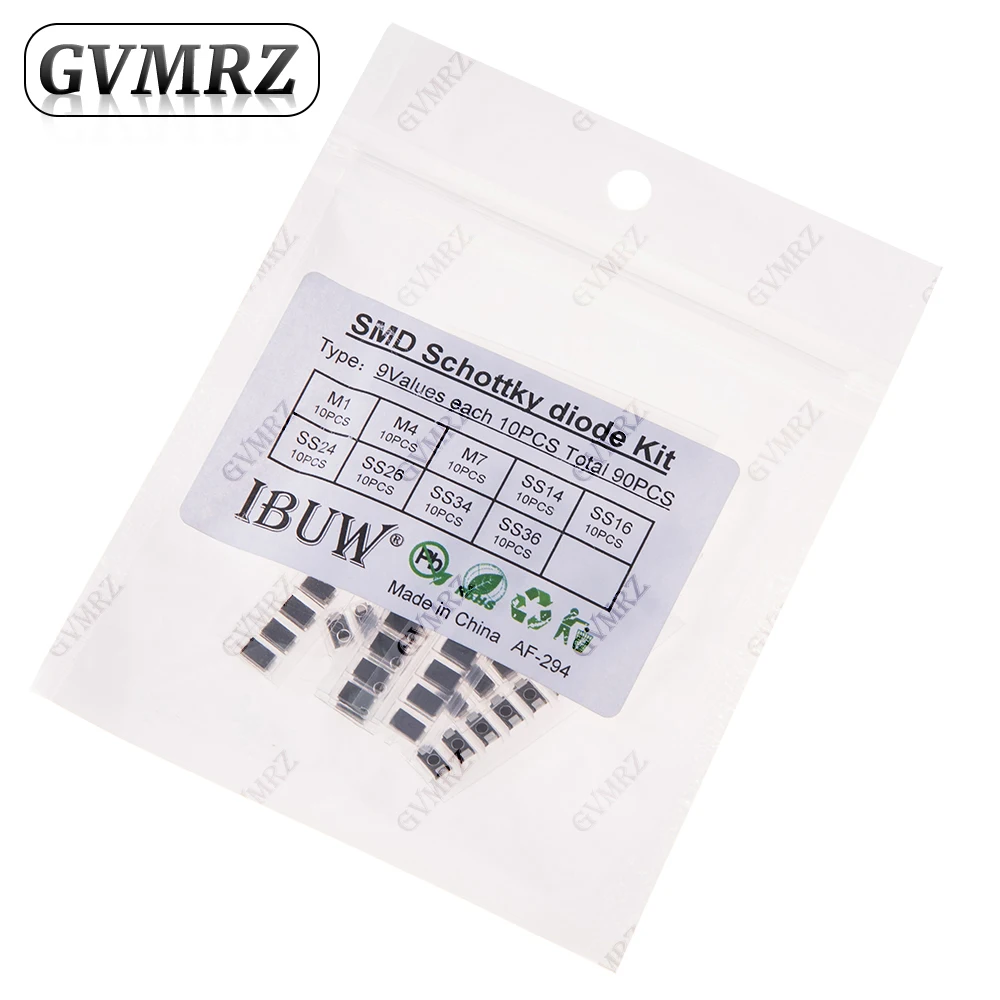 90PCS 9Values Smd S…