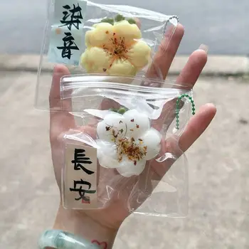 스퀴즈 완구 느린 리바운드 소프트 안티 스트레스 완구 시뮬레이션 플라워 케이크 스트레스 완화 완구, 어린이 성인 감압 완구