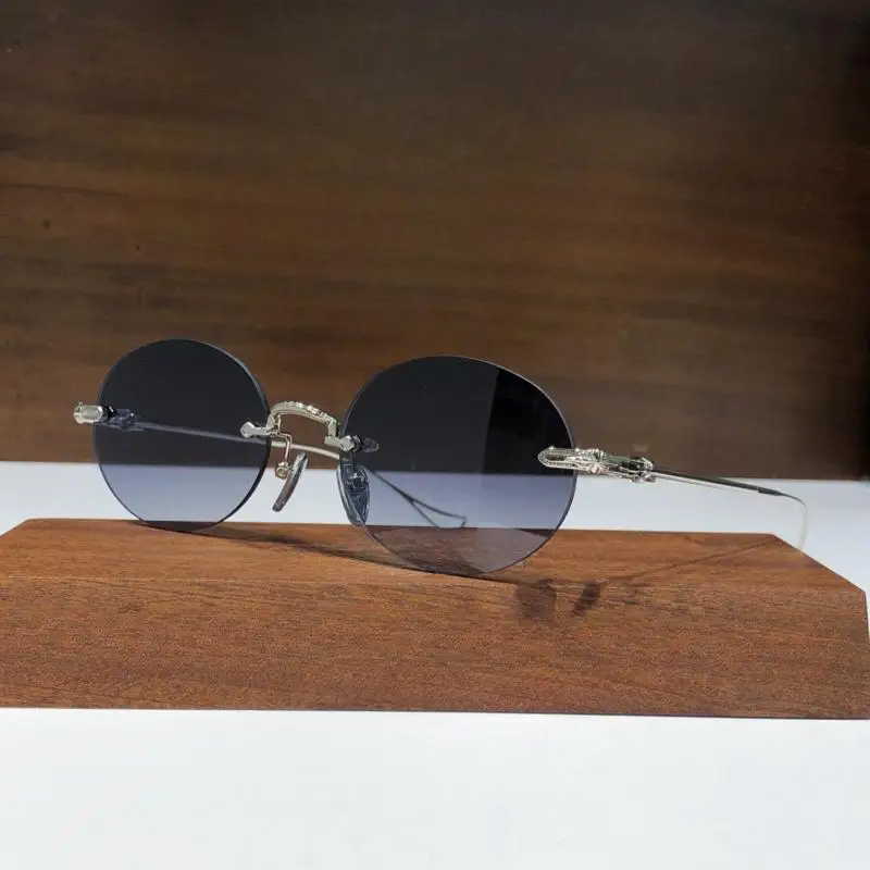 New Popular Oval Cat Eye Women Sunglasses Luxury Brand Design Simple And Fashion Outdoor Play Party Sunscreen Men Sun Glasses