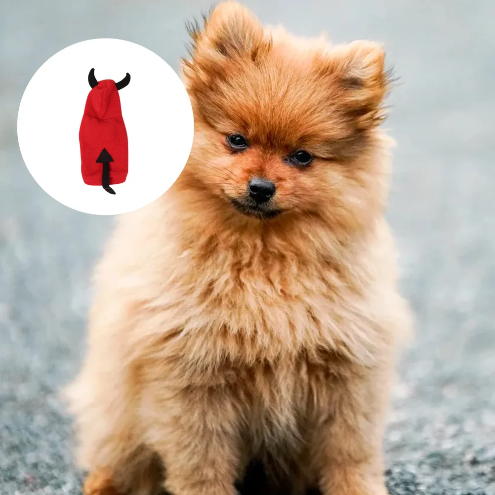 

Unique Stereoscopic Devil Pet Costume Fashionable Design Perfect for Walking Jogging and Other Outdoor Activities