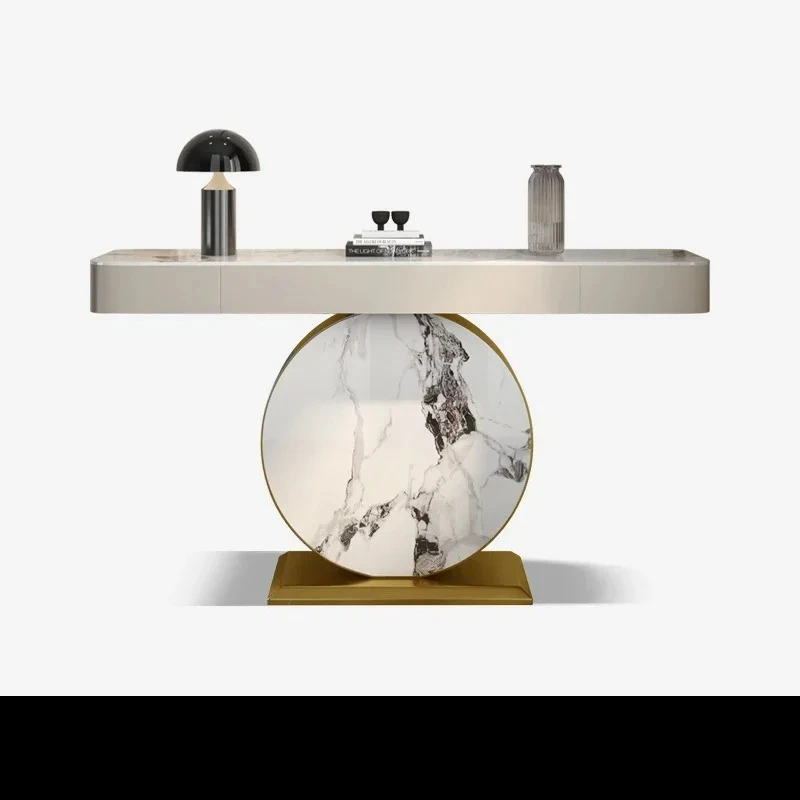 

Italian-Style Light Luxury Modern Retro Designer High-Grade Hallway Corridor Wall-Mounted Side View Sets