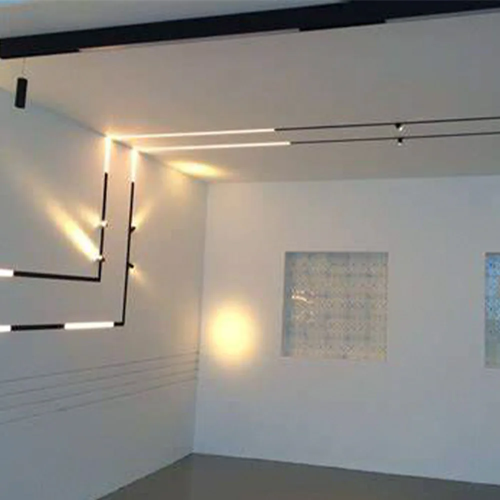 

Homekit Supplier 360 Adjustable Cob 30W Track Lights Focos Led Track Light Color Dimmable In Led Magnetic Rail Lighting Systems