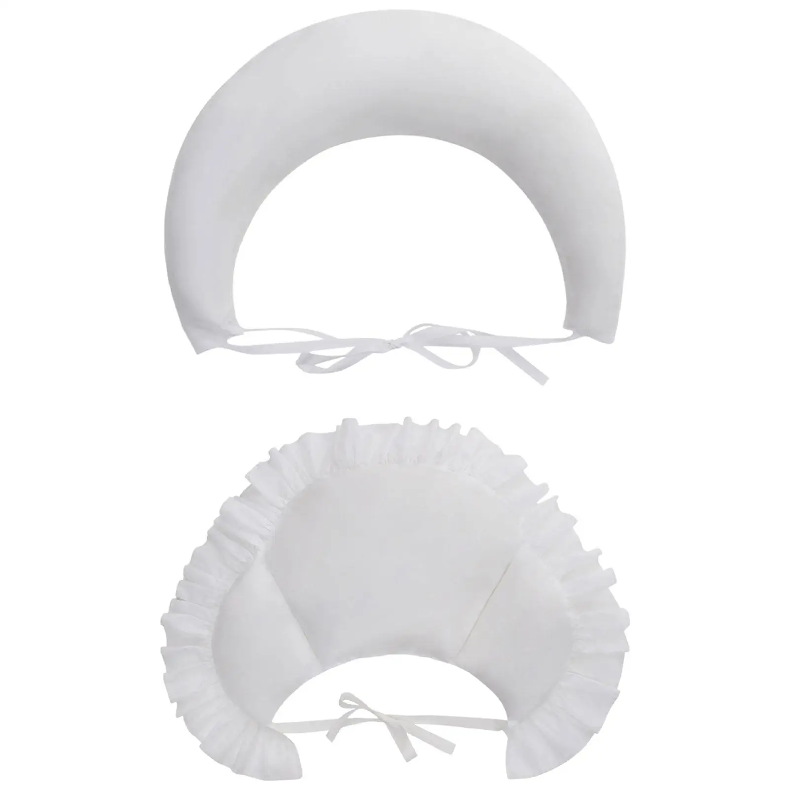 Women White Bustle Roll Elizabethan Cosplay Accessory Crinoline Women Bustle Pad