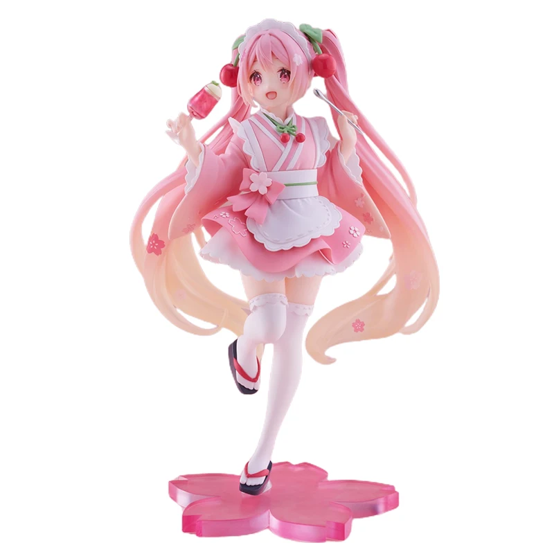 

Bandai Coreful Sakura Hatsune Miku японский обеденный стиль горничной настольное шасси для мальчиков подарок на день рождения