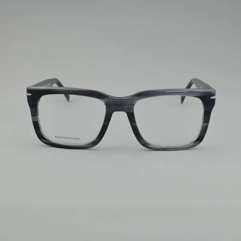 المتضخم الرجال النظارات الفاخرة مصمم مربع العدسات البصرية للنساء إطارات النظارات مكافحة الضوء الأزرق مشهد قصر النظر 7697