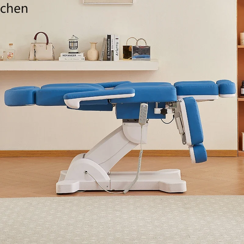 y8-electric lifting special manicure bed soaking foot bed split legs rotating multi-functional professional pedicure chair