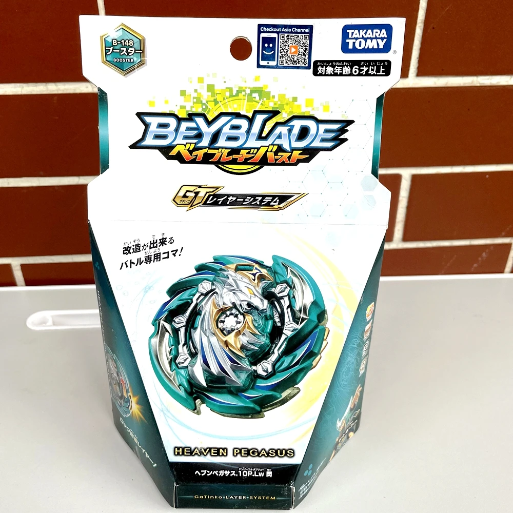 

Original TAKARA TOMY beyblade B148 Heaven Pegasus / Pegasis .10P.Lw Burst Rise GT, Beyblade B-148 IN STOCK Safe Packaging