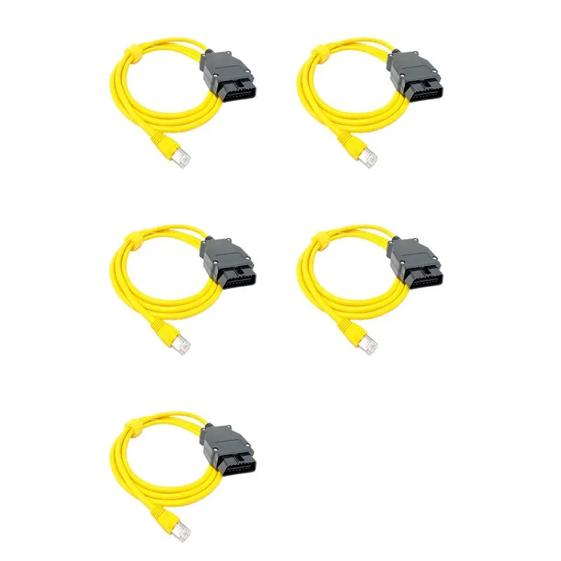 B67C 5X High Quality ENET Data Cable For BMW Enet Ethernet ENET ICOM Coding For F OBD2 Diagnostic Coding Tool OBDII Adapter