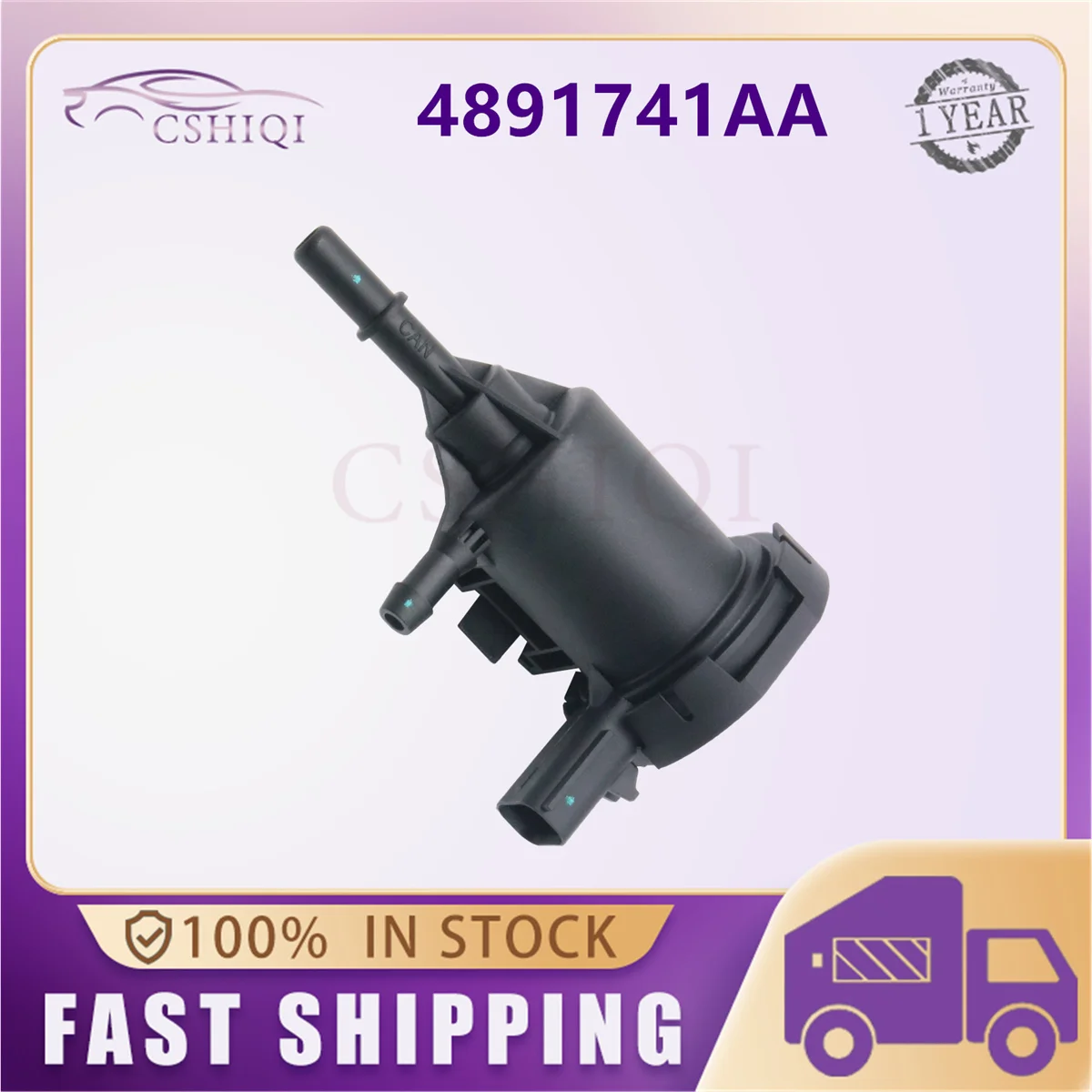 

4891741AA Vapor Canister Purge Valve For Dodge Chrysler Jeep 2008-2017 CP646 CP736 PV571 Cars accessories 04891741AA
