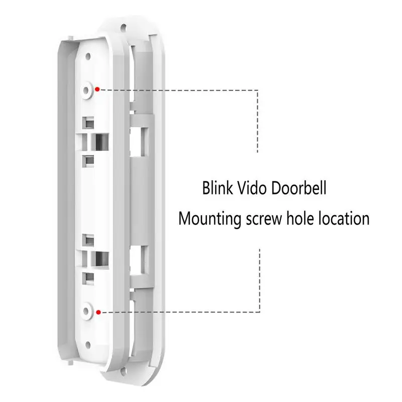 조절식 초인종 각도 마운트 각도 조절기, 좌우 조절식 코너 브래킷 키트, 깜박이는 비디오 초인종, 45 도